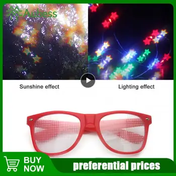 1PCS Ultimate дифракционни очила-3D призма ефект EDM дъга стил Rave Frieworks Starburst очила за фестивали