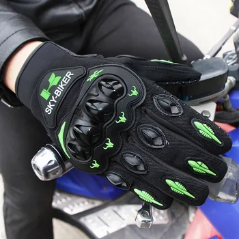 Тактически ръкавици Стомана Безопасност Оборудване за колоездене на открито Месингов кокал Мотоциклет Powersports Състезателни велосипеди Самозащита за човека