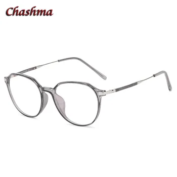 Chashma очила рецепта лещи TR 90 светлина рамка гъвкави оптични очила студенти малки очила за лице очила женски