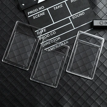 65x90mm Прозрачност Star Card Box игра Съхранение на спортни карти Държач за спортни карти Рейтинг Card Box Score Card Board Подходящ за