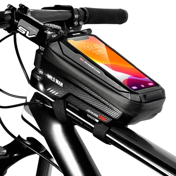 HD сензорен екран водоустойчив държач за стойка за телефон за велосипеди за iPhone 12 11 Pro Max за Samsung S21 S20 удароустойчива скоба за телефон за велосипеди