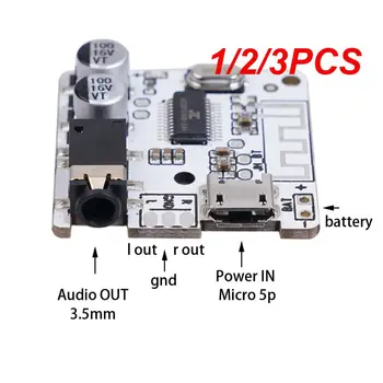 1/2/3PCS Автомобилен аудио Bluetooth 5.0 приемник модул JL6925A 53.mm музика стерео Bluetooth приемник аксесоари за кола
