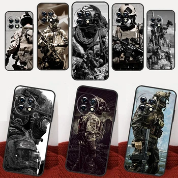 Покритие на специалните сили на военната армия за OnePlus Nord 2T N10 N20 N30 CE 3 2 Lite OnePlus 11 8T 9R 10R 10T 8 9 10 Pro случай