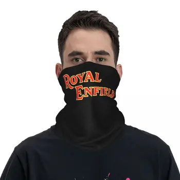 Royal-Enfields Merch Motor Balaclava Bandana Neck Cover Wrap Scarf Cool Men Motorbike Riding Face Mask Headband Breathable