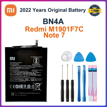 2020 оригинална батерия 4000mAh BN4A телефонни батерии за Xiaomi Redmi Note7 Note 7 Pro M1901F7C оригинална батерия за телефон + безплатни инструменти