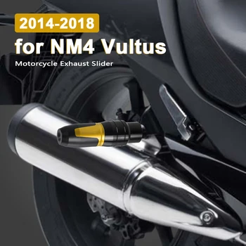 Изпускателен плъзгач CNC алуминиева подложка за мотоциклет за Honda NM4 Vultus аксесоари 2014 2015 2016 2017 2018 Защита от падане