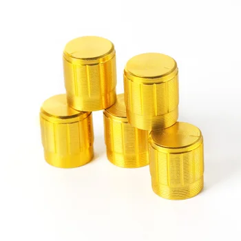 10PCS WH148 15 * 17mm потенциометър копче капачка злато алуминиева сплав копче капачки