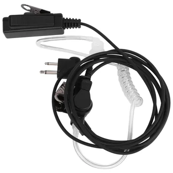 Скрита акустична тръба сигурност бодигард слушалка слушалки PTT микрофон съвместим за Motorola CP040 DP1400 GP68 GP88