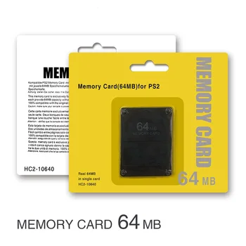 Карта с памет 8/16/64/256mb Мегабайт за Sony Ps2 2 Slim Game Data Console Карти с памет Игри на едро Карти с памет