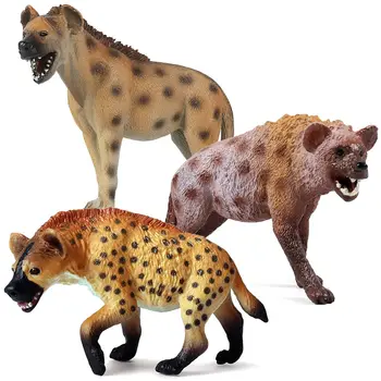 & природа образователна играчка симулация диви животни петниста хиена модел реалистичен дива природа африкански Aardwolf фигурка