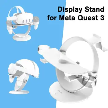 Vr държач за слушалки контролер изложбена стойка Vr дисплей стойка аксесоари за Meta Quest 3 Quest 2 Vr държач F8x8