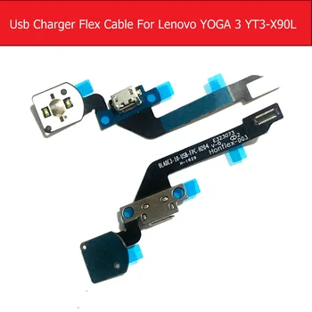 Оригинален USB зарядно гъвкав кабел За Lenovo YOGA Tab3 Pro X5-Z8500 YT3-X90F жак за зареждане порт конектор flex смяна на лента