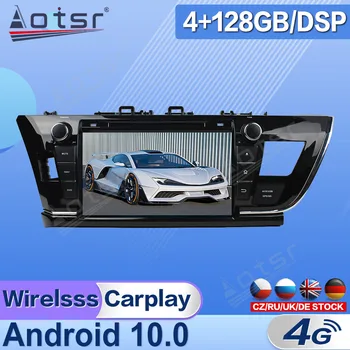 128GB Android 10 За Toyota Corolla 2014 2015 2016 Лента Радио рекордер Видео Кола Мултимедия Стерео плейър GPS Navi Head Unit DPS