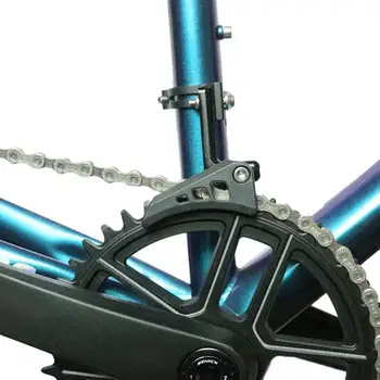  MTB велосипеди верига ръководство капка ловец висящи / 31.8mm / 34.9mm скоба планината регулируема за планински чакъл велосипед един диск acce K2G2