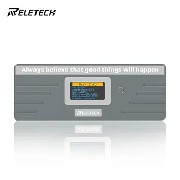 Reletech M.2 NVMe / SATA SSD корпус, USB 3.2 Gen 2 10Gbps, външен калъф за адаптер M2