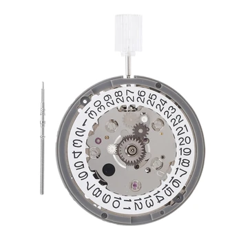 NH34 NH34A 3-цифрен календар GMT Автоматично движение Високопрецизни аксесоари за движение на часовника