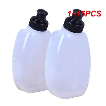  1 ~ 15PCS 250ml Ръчна бутилка за течаща вода Пластмасова бутилка за вода за китка Ръчна саксия Велосипедна чанта Бутилка за вода Открит спорт