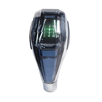 Автомобил Универсални LED кристални дръжки Ръчна трансмисия Копче за превключване на предавките Лост стик глава за Toyota Honda Hyundai Nissan