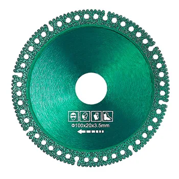 Режещи дискове Режещ режещ диск 10cm 65g композитен за 100-тип ъглошлайфи за керамични плочки Нисък шум при рязане