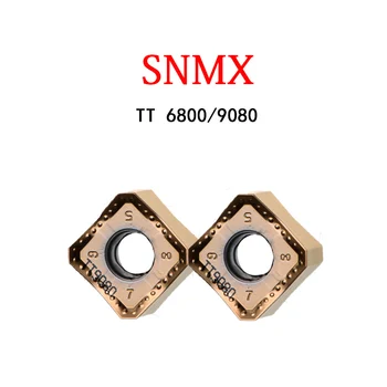 SNMX SNMX1306 ANTN SNMX1306ANTR SNMX1306ENTN T9080 TT6080 карбид фреза вложки за CNC фрезоване струг Кътър инструмент