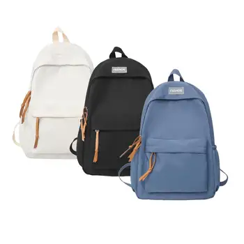 Backpack мода множество джобове преносими гладки ципове Daypack за пазаруване рожден ден подарък Backpacking къмпинг открит вътрешен