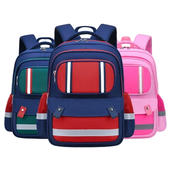 Ученически чанти за момчета британски стил лек детски чанта водоустойчив детски ученически чанти момичета Mochila раница 6630