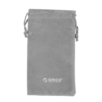 Orico водоустойчив 180X100mm мобилен телефон Hdd сива чанта за съхранение на USB зарядно USB кабел Power Bank телефон кутия за съхранение