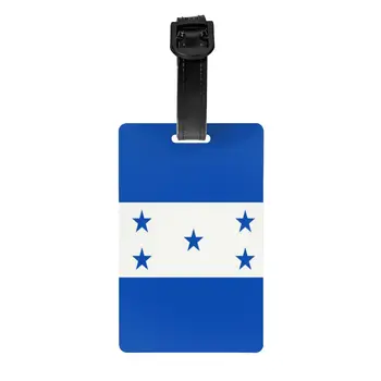 Хондурас Флаг Етикети за багаж за куфари Сладък багаж Tags Поверителност Име на корицата Лична карта