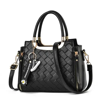 Нов случаен голям капацитет голяма пазарска чанта реколта рамо чанти PU кожа луксозна чанта за жени женски дизайнер купувач чанта чанта