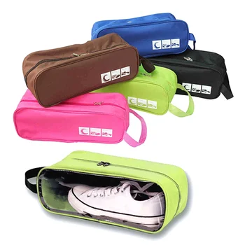 водоустойчив футболен обувки чанта пътуване обувка ръгби спортни фитнес носят съхранение случай кутия преносим организатор чанти обувки сортиране торбичка