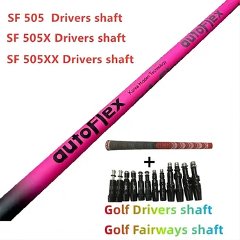 Нов голф вал Autoflex Golfdrive вал SF405 / sf505xx / sf505 / sf505x Flex графит вал дърво вал Свободен монтаж ръкав и сцепление