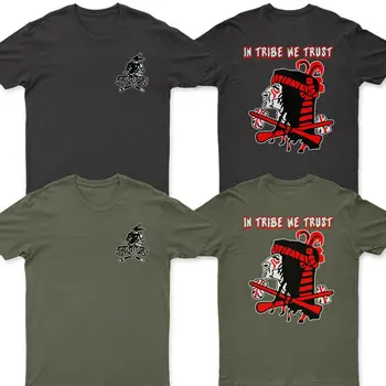 Военноморски тюлени Тениска на племето Red Squadron 100% памук O-образно деколте лято къс ръкав случайни мъжки тениска размер S-3XL