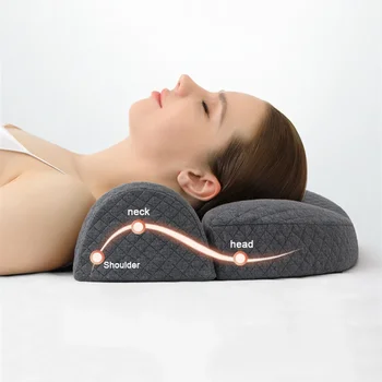 Мемори пяна възглавница ортопедична цервикална възглавница ергономия масаж спяща възглавница врата облекчаване на болката бавно отскок възглавница