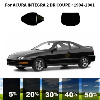 Предварително изрязана нанокерамика кола UV стъкло оттенък комплект автомобилни прозорец филм за ACURA INTEGRA 2 DR COUPE 1994-2001
