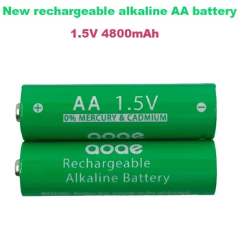 1.5V 4800 mAh нова алкална AA акумулаторна батерия, използвана в домакински уреди като часовници, играчки, дистанционни управления и др.