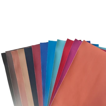 Цветове Искрящи космати листове от изкуствена кожа Синтетична кожа Изкуствена кожа плат за тапицерия DIY тетрадка Covers Диван Шиене