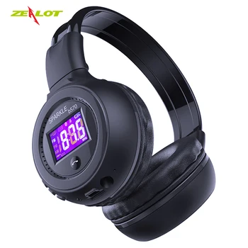 ZEALOT B570 Bluetooth слушалки безжични слушалки Hifi стерео бас микро SD карта MP3 AUX игра с микрофон