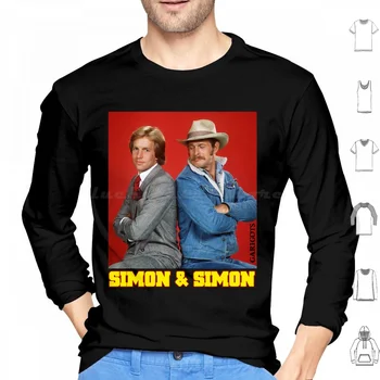 Simon And Simon Detectives Classic Hoodie cotton Long Sleeve Simon And Simon Detectives Classic