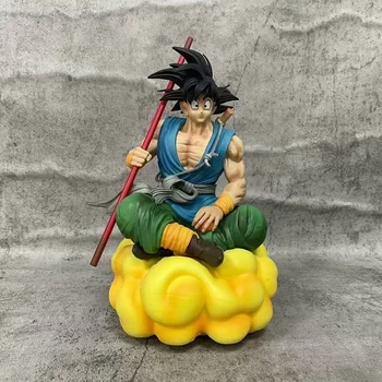 нов дракон топка фигура син Goku аниме фигури Somersault облак фигурка Pvc статуя модел кукла колекционерски бюро декора играчка подарък