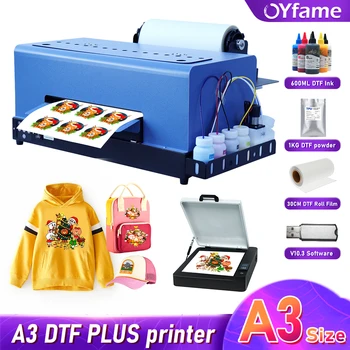 OYfame A3 DTF принтер директно към филм impresora dtf A3 L805 DTF принтер за дрехи тениски дънки качулки dtf printng машина A3