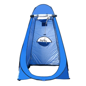 Portable 3 Windows открит къмпинг палатка душ палатка проста вана покритие промяна монтаж стая палатка мобилна тоалетна