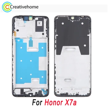 For Honor X7a телефон оригинален преден корпус LCD рамка плоча подмяна част